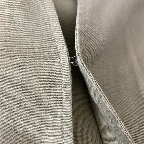 New Suzanne Somers‎ Green Floral Embroidered Rhinestone Jacket Women’s Large - Picture 9 of 12